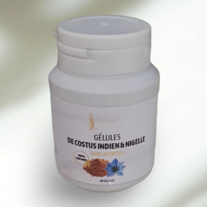 Gelules de costus et nigelle