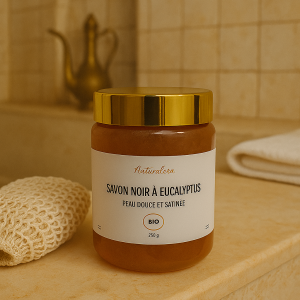 Savon noir a l'eucalyptus