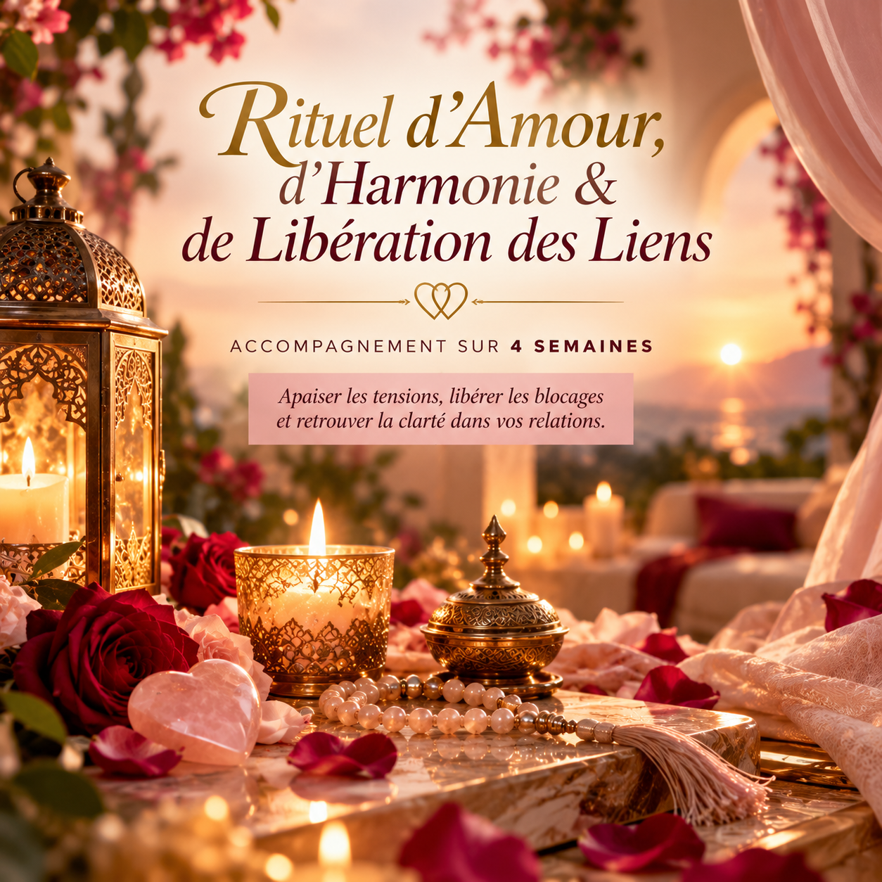 Rituel d’Amour, d’Harmonie & de Libération des Liens – Accompagnement