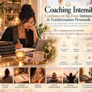 Coaching Intensif – Confiance en Soi, Force Intérieure & Transformation Personnelle