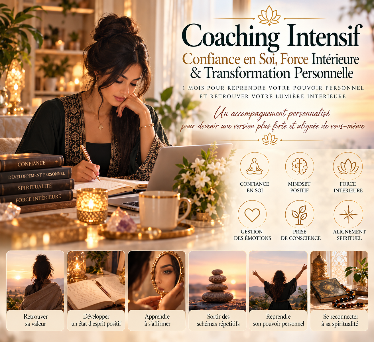 Coaching Intensif – Confiance en Soi, Force Intérieure & Transformation Personnelle